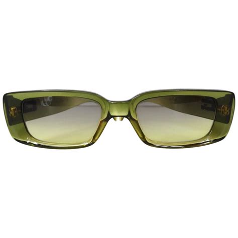 gucci green rectangular sunglasses|gucci rectangle sunglasses women.